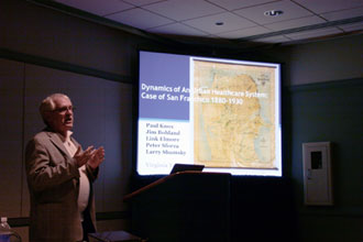 Photo of presentation at AAG 2011