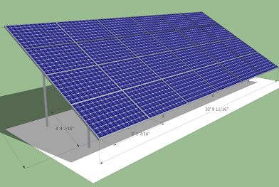 3-D Solar Array Models